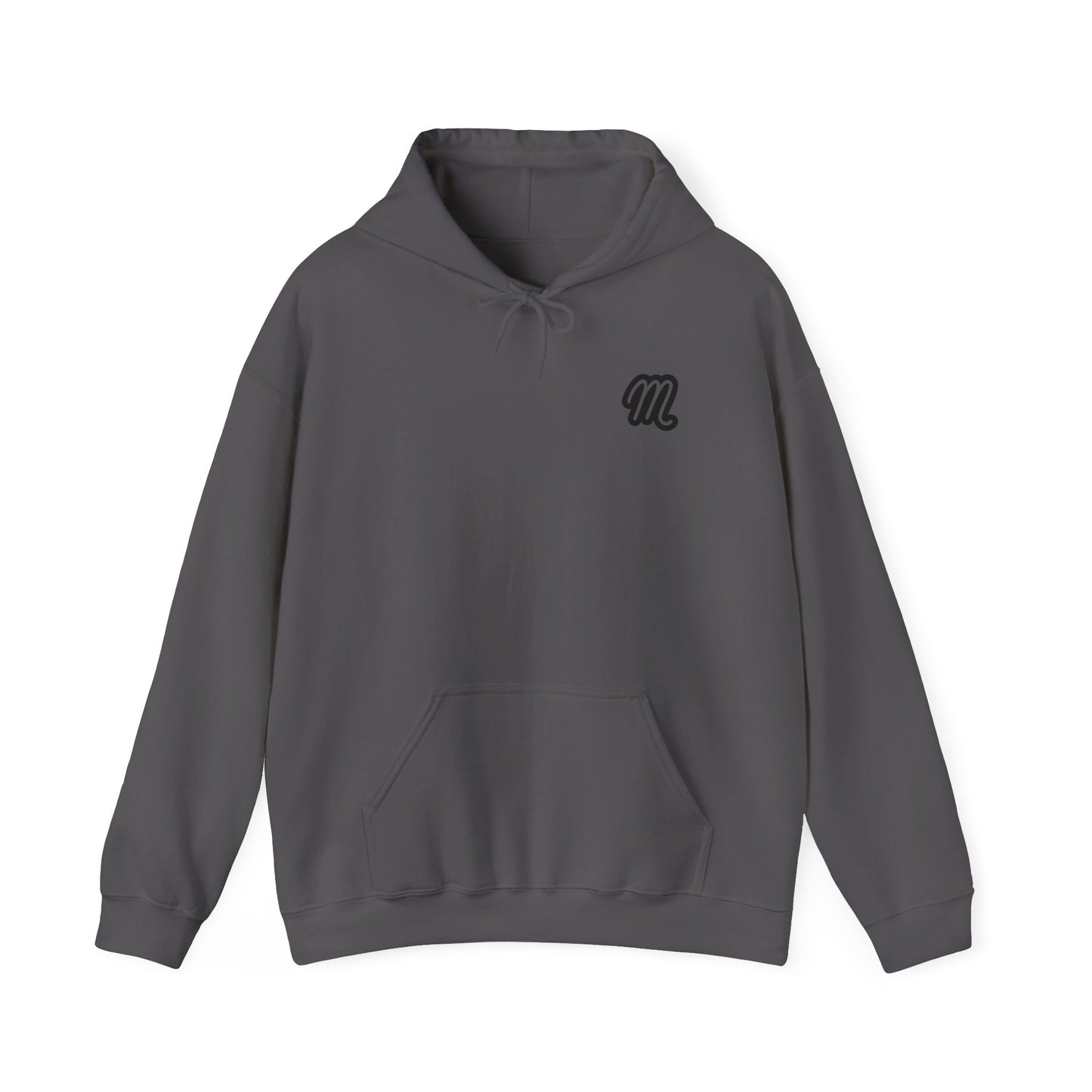 Neon Drift Charcoal Hoodie