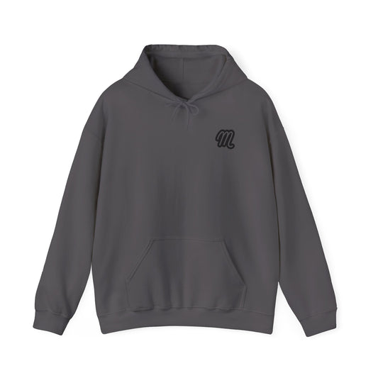 Neon Drift Charcoal Hoodie