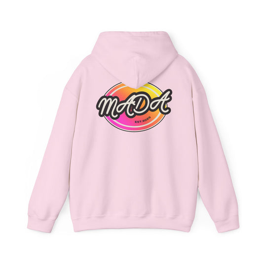 Light Pink Neon Drift Hoodie